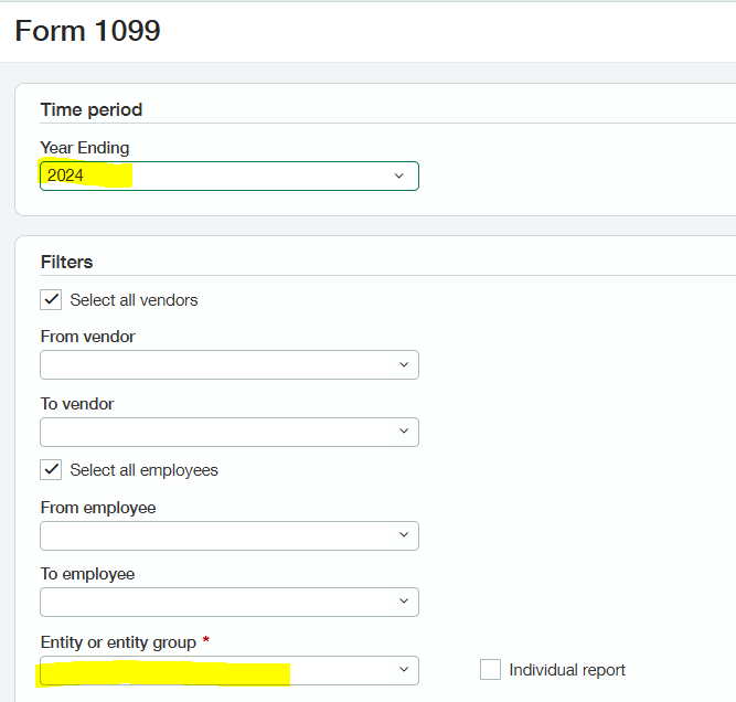 How to Prepare 1099 Forms and Vendors in Sage Intacct